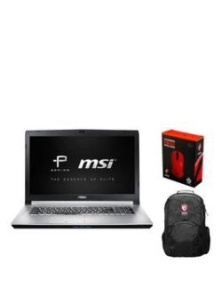 Msi Pe70 6Qe Intel&Reg; Core&Trade; I7 Processor, 8Gb Ram, 1Tb Hard Drive, 17.3 Inch Pc Gaming Laptop With Nvidia 2Gb Gtx 960M Graphics - Silver